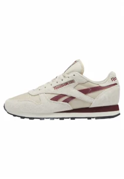 Reebok Classic Unisex - Zapatillas - Modern Beige/Alabaster/Classic Burgundy