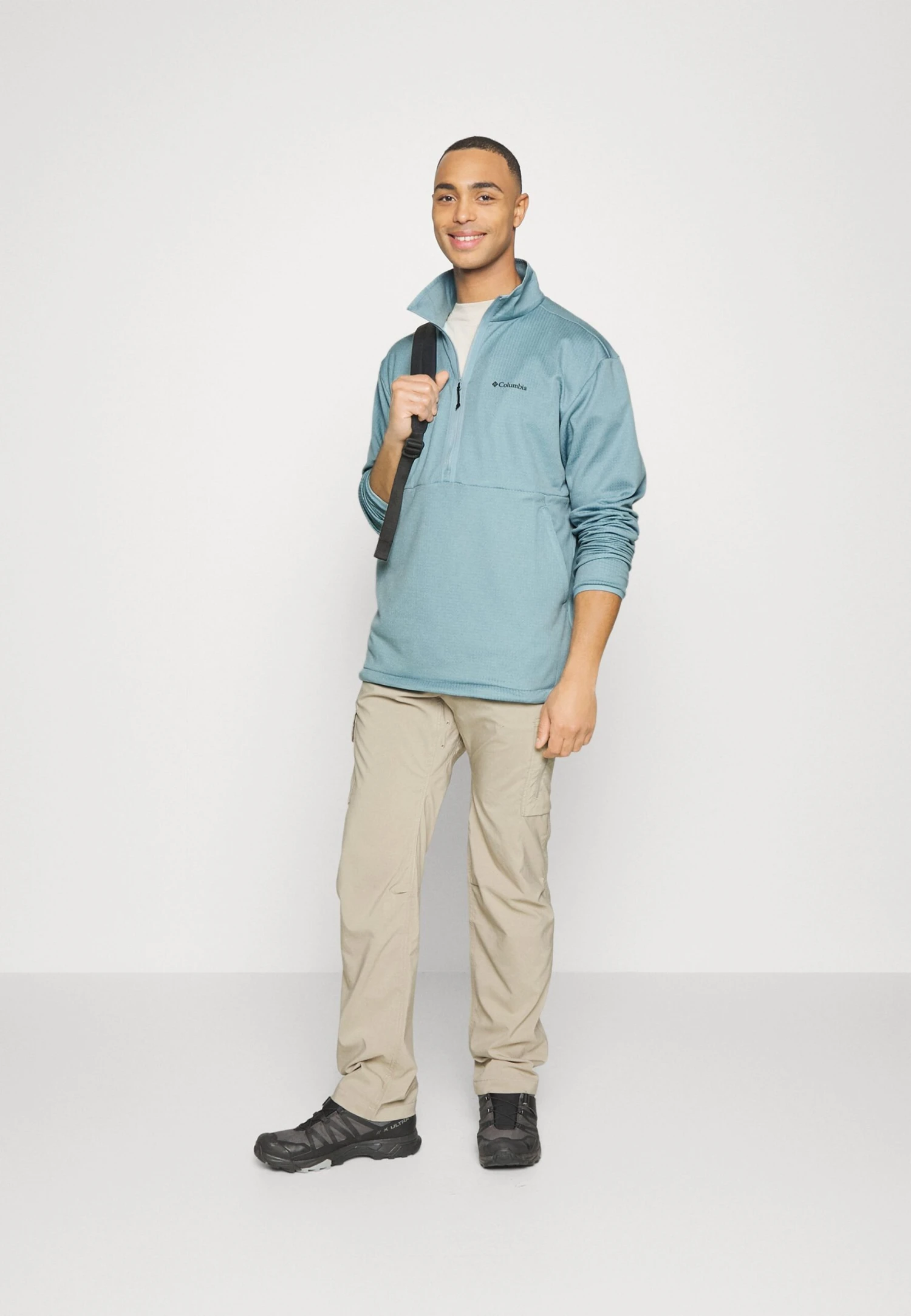 Columbia Coral Ridge™ Performance Midlayer - Forro Polar - Stone Blue 2 Columbia Coral Ridge™ Performance Midlayer - Forro Polar - Stone Blue - Imagen 2