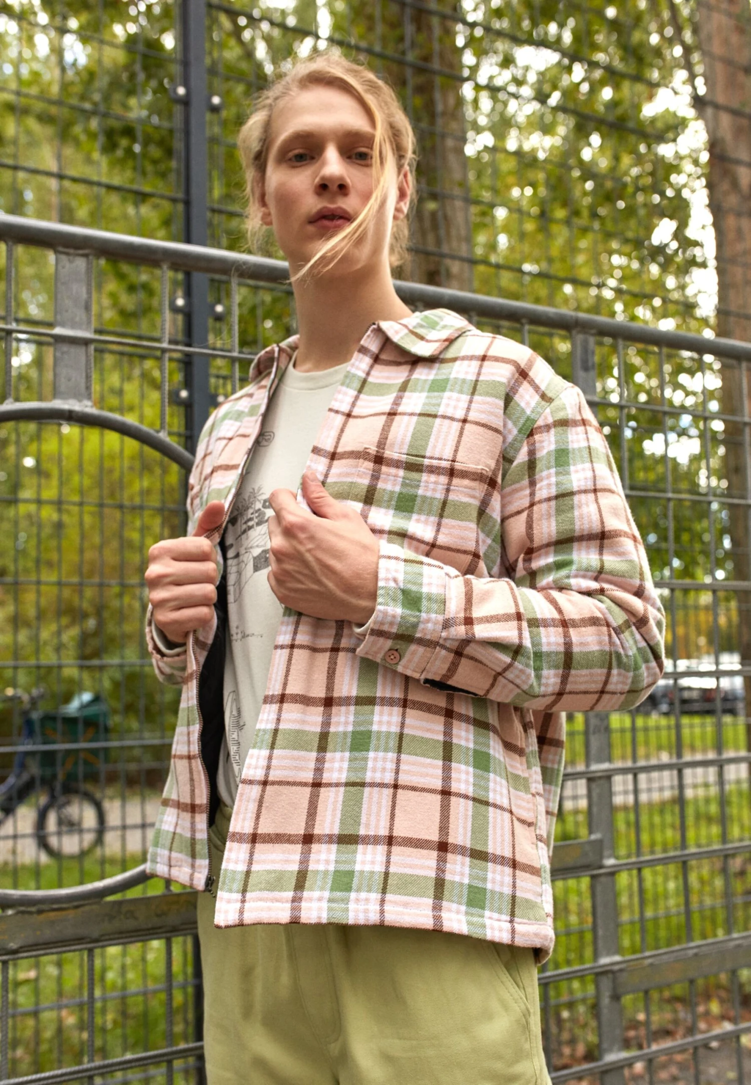 Obey Clothing Dom Shirt Jacket - Chaqueta De Entretiempo - Pink Clay 1 Obey Clothing Dom Shirt Jacket - Chaqueta De Entretiempo - Pink Clay