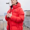 Jordan Puffer Jacket - Chaqueta De Invierno - Fire Red/Black