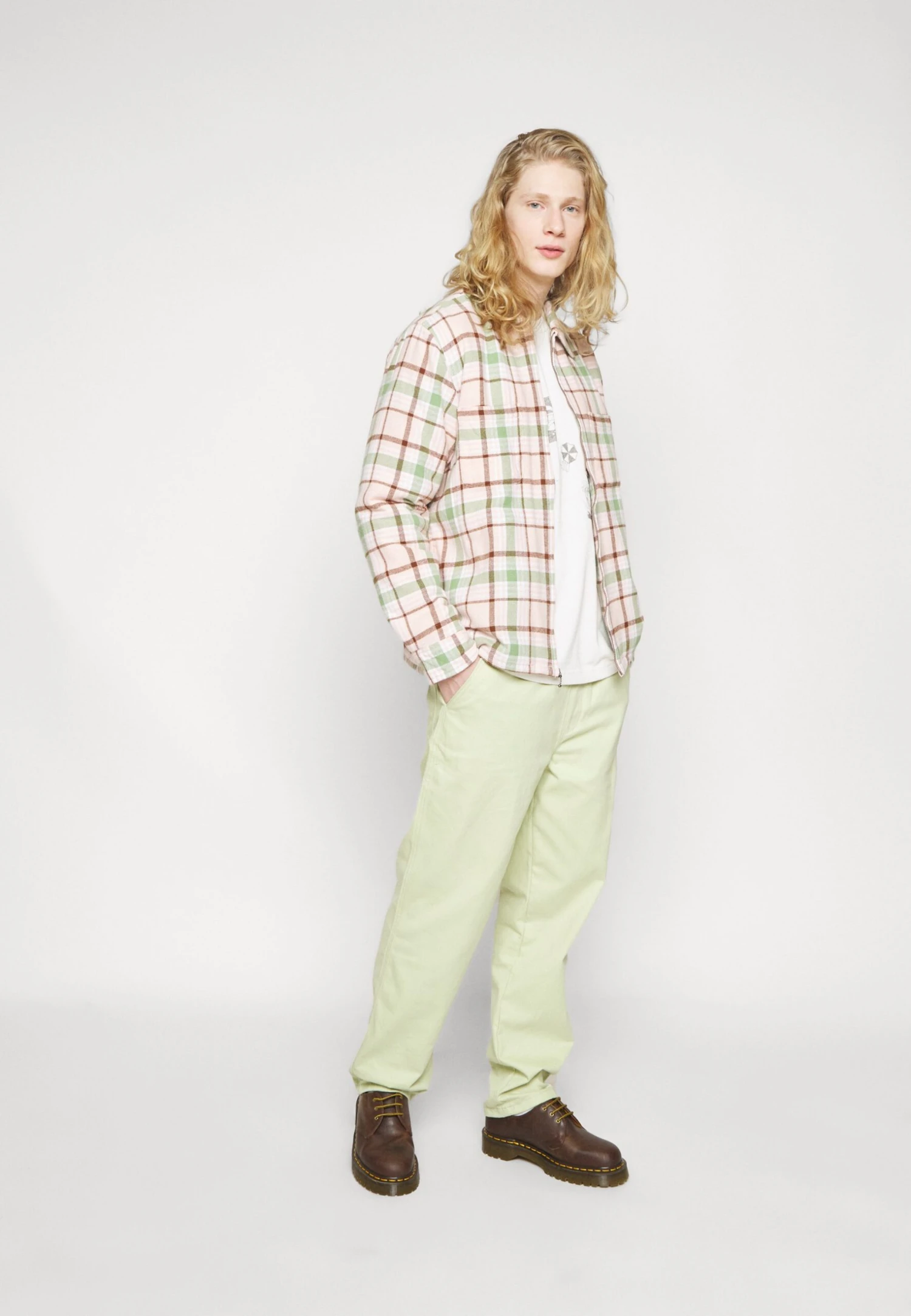 Obey Clothing Dom Shirt Jacket - Chaqueta De Entretiempo - Pink Clay 5 Obey Clothing Dom Shirt Jacket - Chaqueta De Entretiempo - Pink Clay - Imagen 5