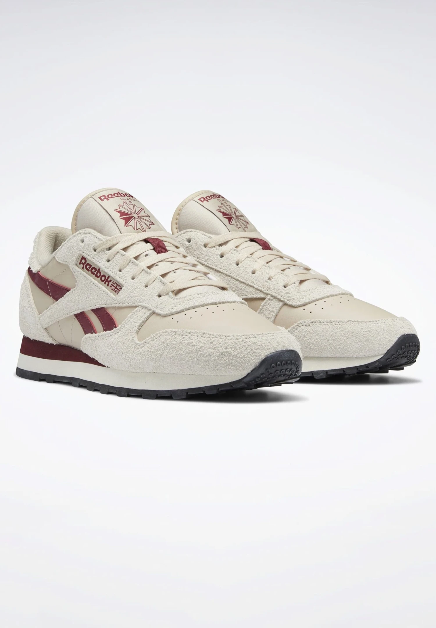 Reebok Classic Unisex - Zapatillas - Modern Beige/Alabaster/Classic Burgundy 2 Reebok Classic Unisex - Zapatillas - Modern Beige/Alabaster/Classic Burgundy - Imagen 2