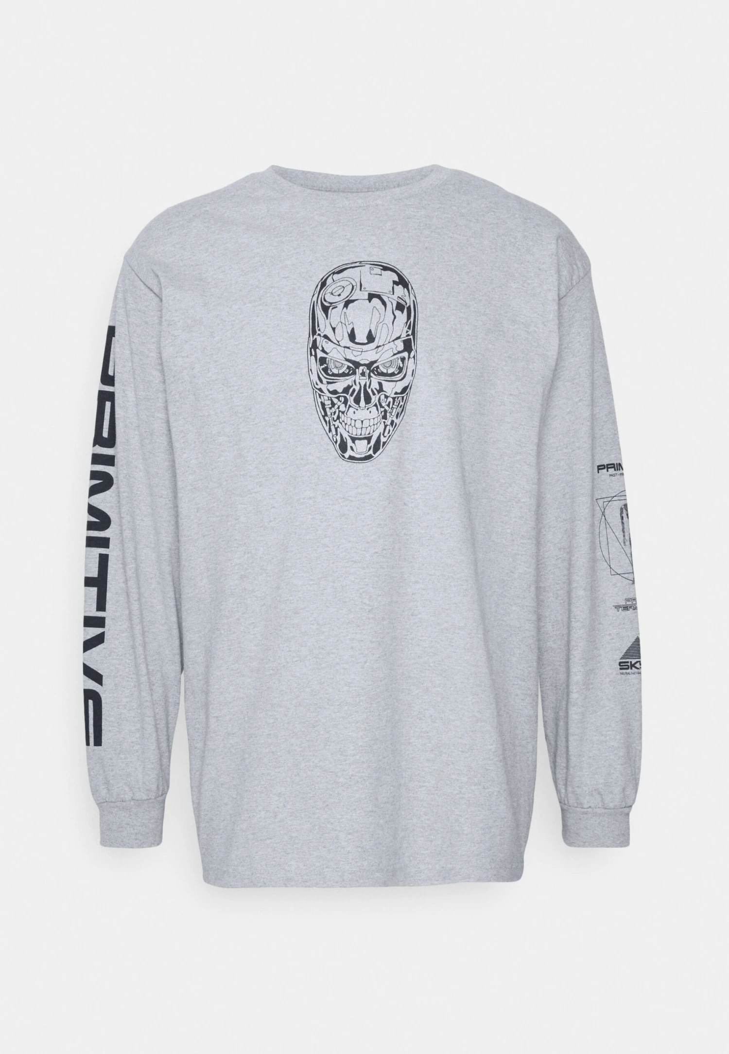 PRIMITIVE Terminator Skynet - Camiseta De Manga Larga - Heather Grey 5 PRIMITIVE Terminator Skynet - Camiseta De Manga Larga - Heather Grey - Imagen 5