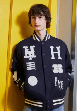 HUF Year Classic Varsity Jacket - Chaquetas Bomber - Navy