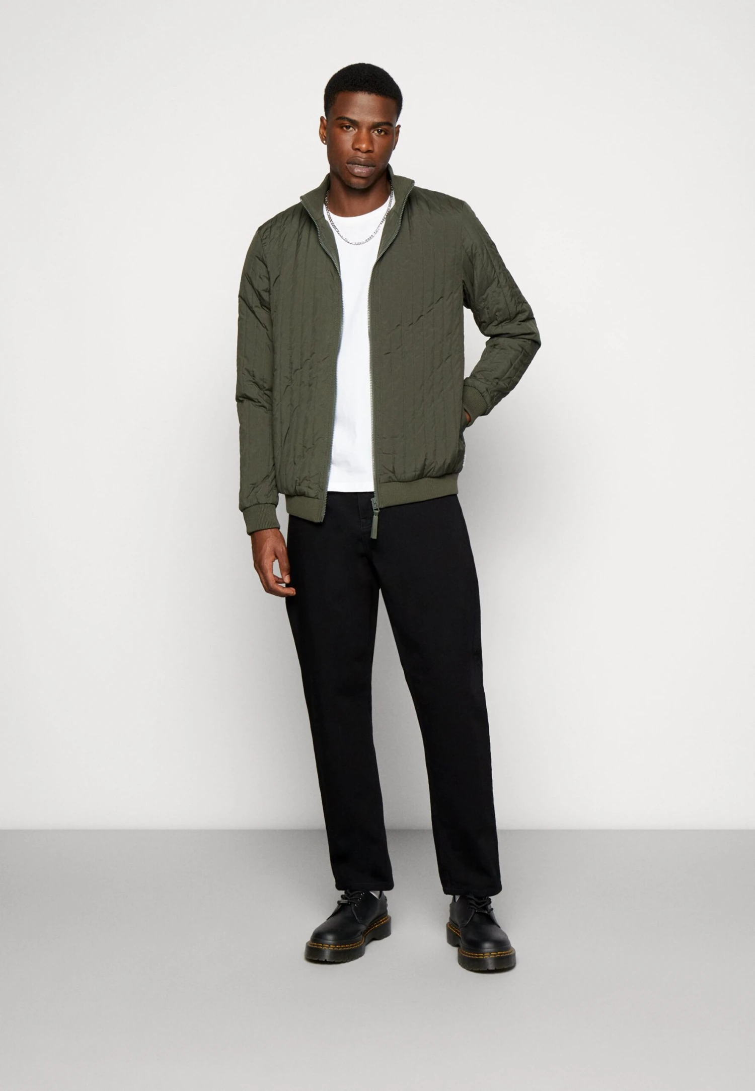 Rains Liner High Neck Jacket Unisex - Chaqueta De Entretiempo -Green 4 Rains Liner High Neck Jacket Unisex - Chaqueta De Entretiempo -Green - Imagen 4