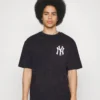 NEW ERA Mlb New York Yankees Washed Pack Graphic Tee - Camiseta Estampada - Black