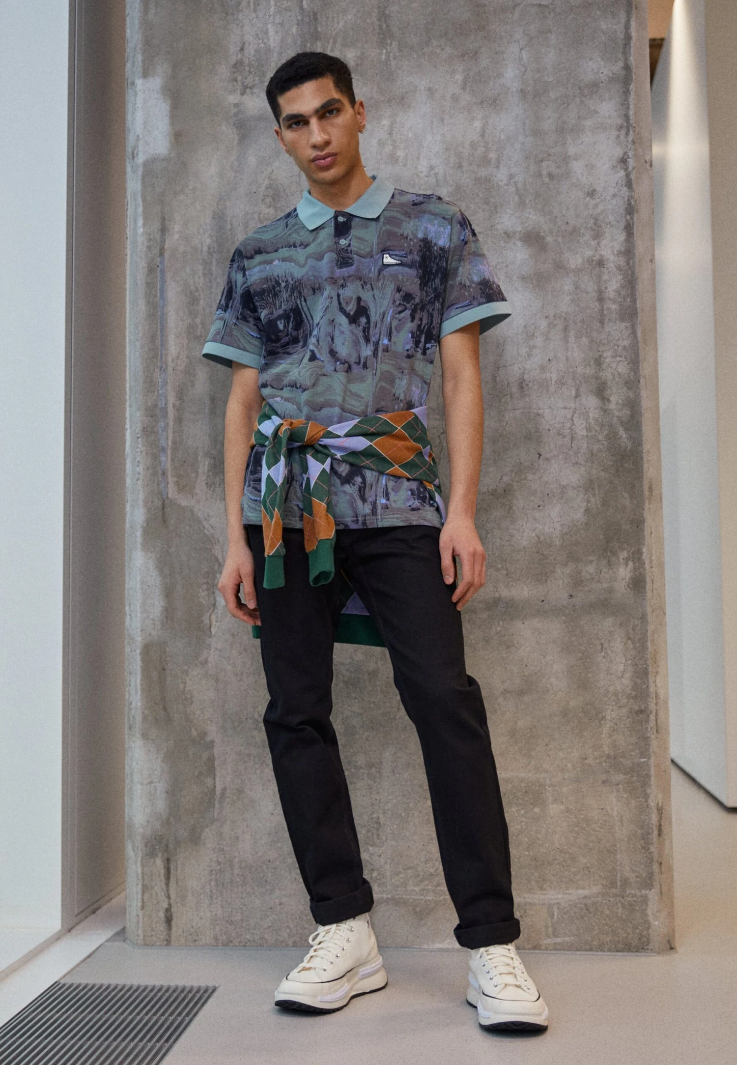 Converse Shoe Marble - Polo - Grey 2 Converse Shoe Marble - Polo - Grey - Imagen 2