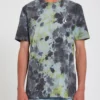 Volcom Iconic Dye- Camiseta Estampada - Lime Tie Dye