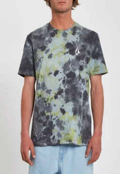 Volcom Iconic Dye- Camiseta Estampada - Lime Tie Dye