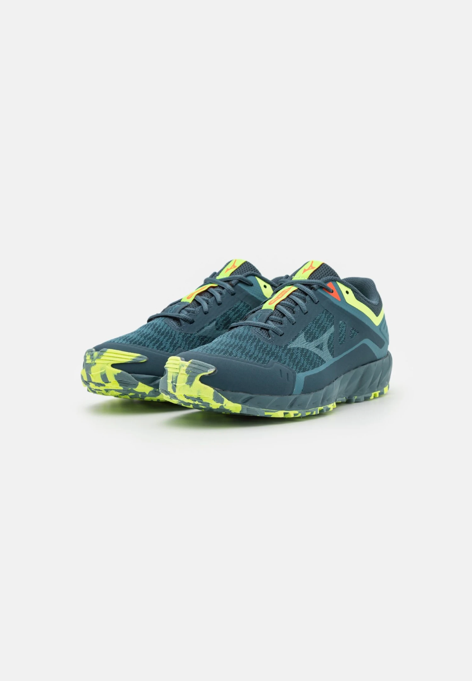 Mizuno Wave Ibuki 3 - Zapatillas De Trail Running - Orion Blue/Smoke Blue/Neo Lime 2 Mizuno Wave Ibuki 3 - Zapatillas De Trail Running - Orion Blue/Smoke Blue/Neo Lime - Imagen 2