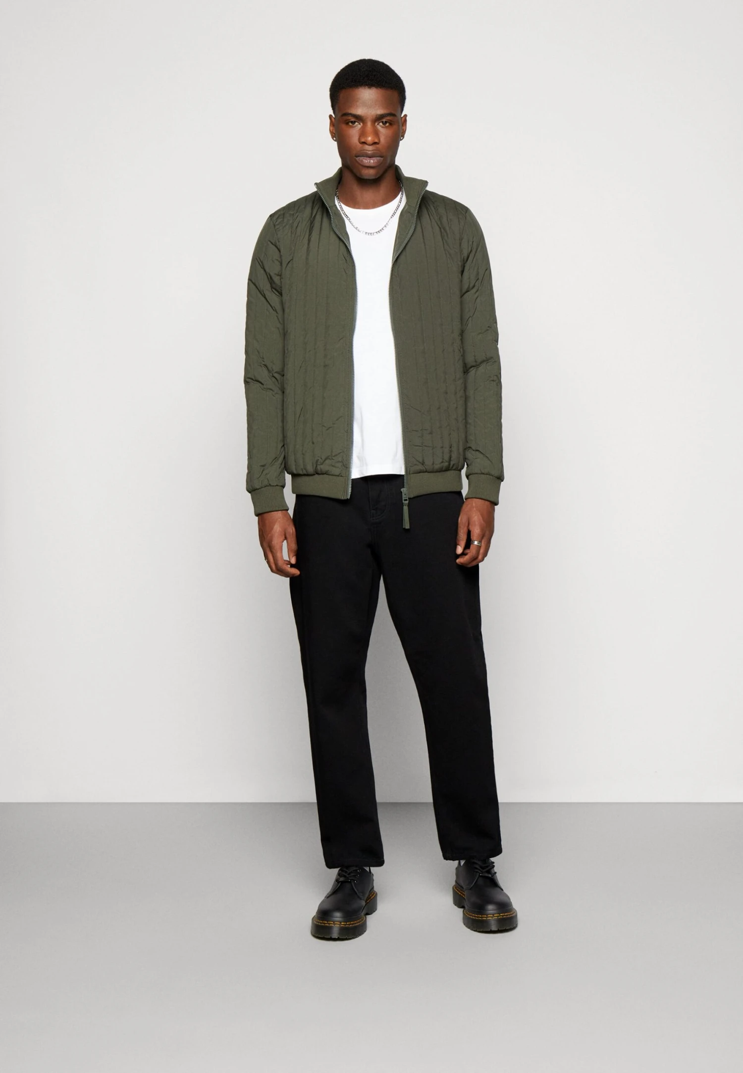 Rains Liner High Neck Jacket Unisex - Chaqueta De Entretiempo -Green 2 Rains Liner High Neck Jacket Unisex - Chaqueta De Entretiempo -Green - Imagen 2