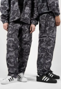 Hunter Convertible Army Pant Unisex - Pantalones Cargo - Charcoal/Black