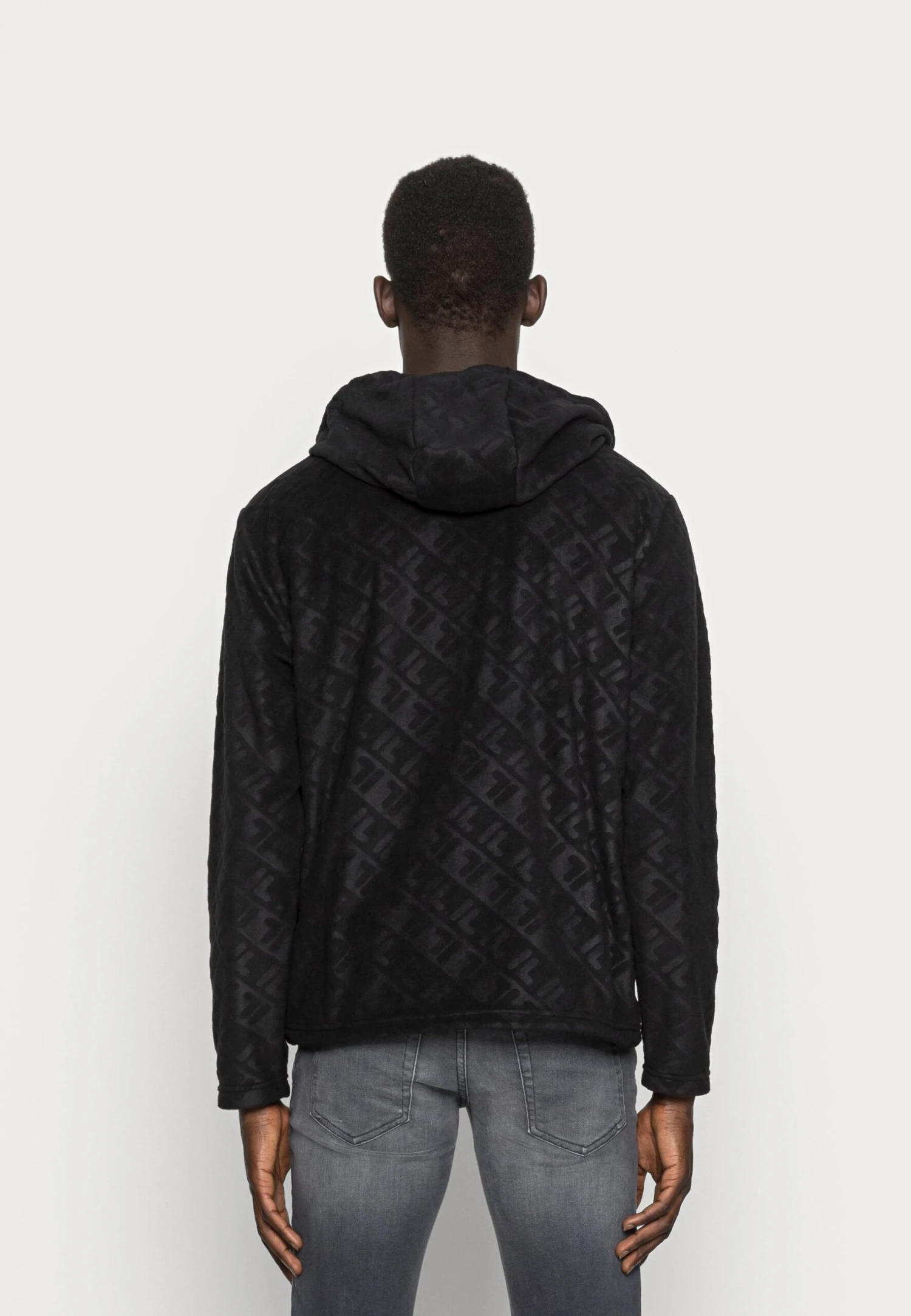 Fila Terah Half Zip Hoody - Jersey Con Capucha - Black 3 Fila Terah Half Zip Hoody - Jersey Con Capucha - Black - Imagen 3