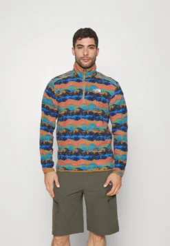 The North Face 100 Glacier 1/4 Zip - Forro Polar - Utility Brown