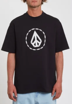 Volcom Razor Lse Ss - Camiseta Estampada - Black