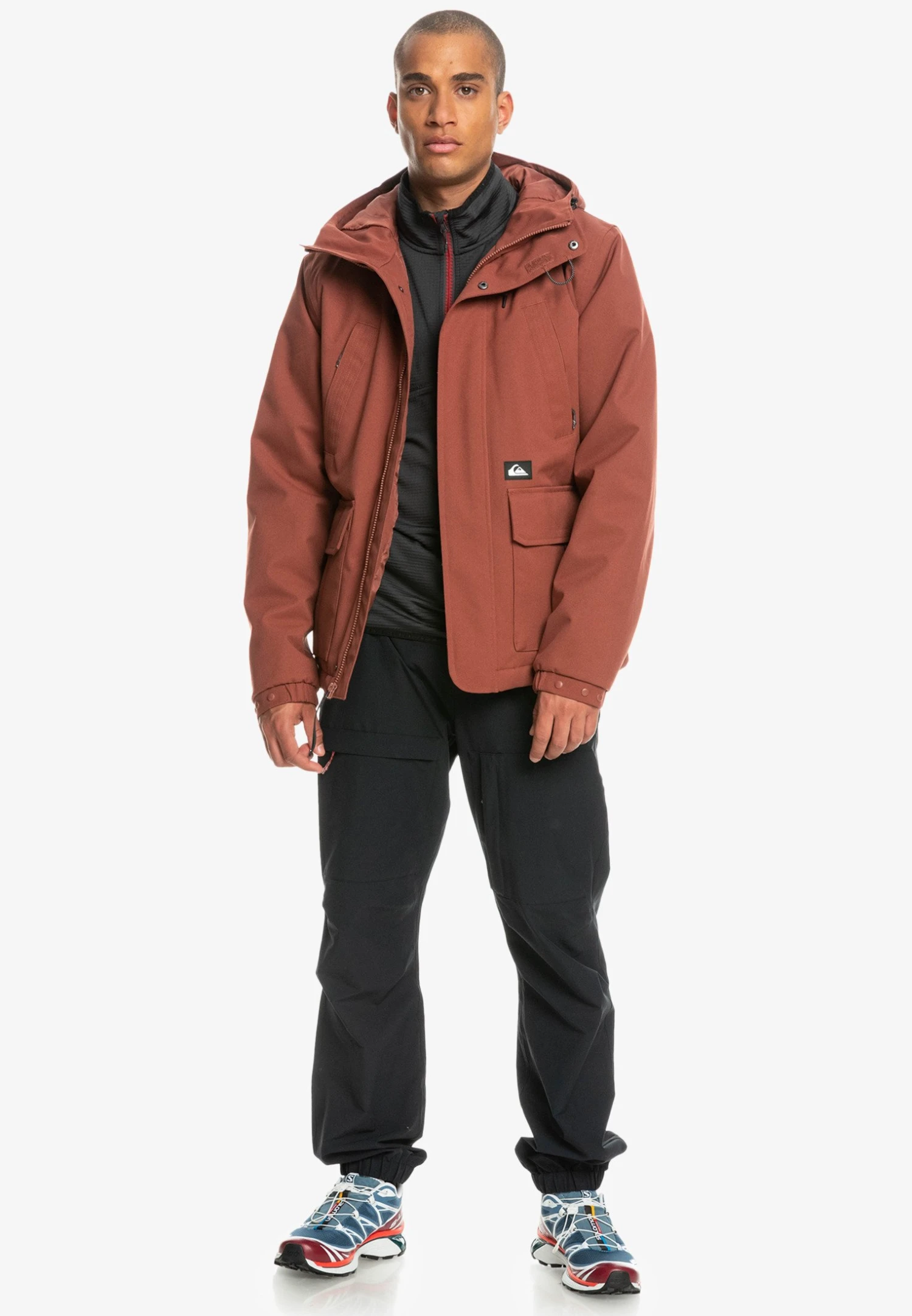 Quiksilver Chaqueta Softshell - Mahogany 2 Quiksilver Chaqueta Softshell - Mahogany - Imagen 2