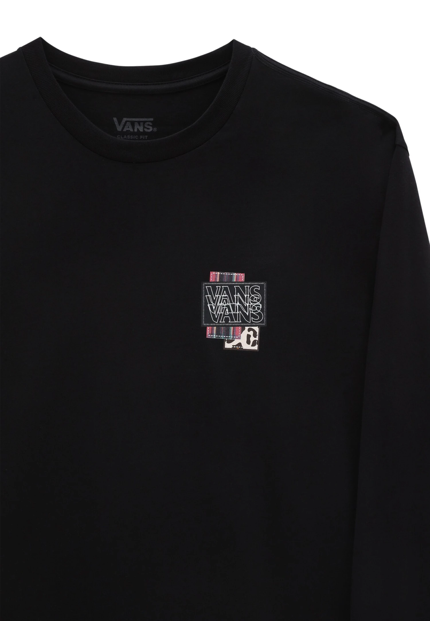 Vans Patch & Sew Ls - Camiseta De Manga Larga - Black 3 Vans Patch & Sew Ls - Camiseta De Manga Larga - Black - Imagen 3