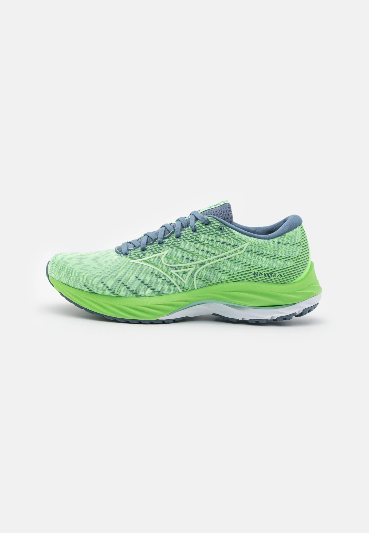 Mizuno Wave Rider 26 - Zapatillas De Running Neutras - White/China Blue 1 Mizuno Wave Rider 26 - Zapatillas De Running Neutras - White/China Blue