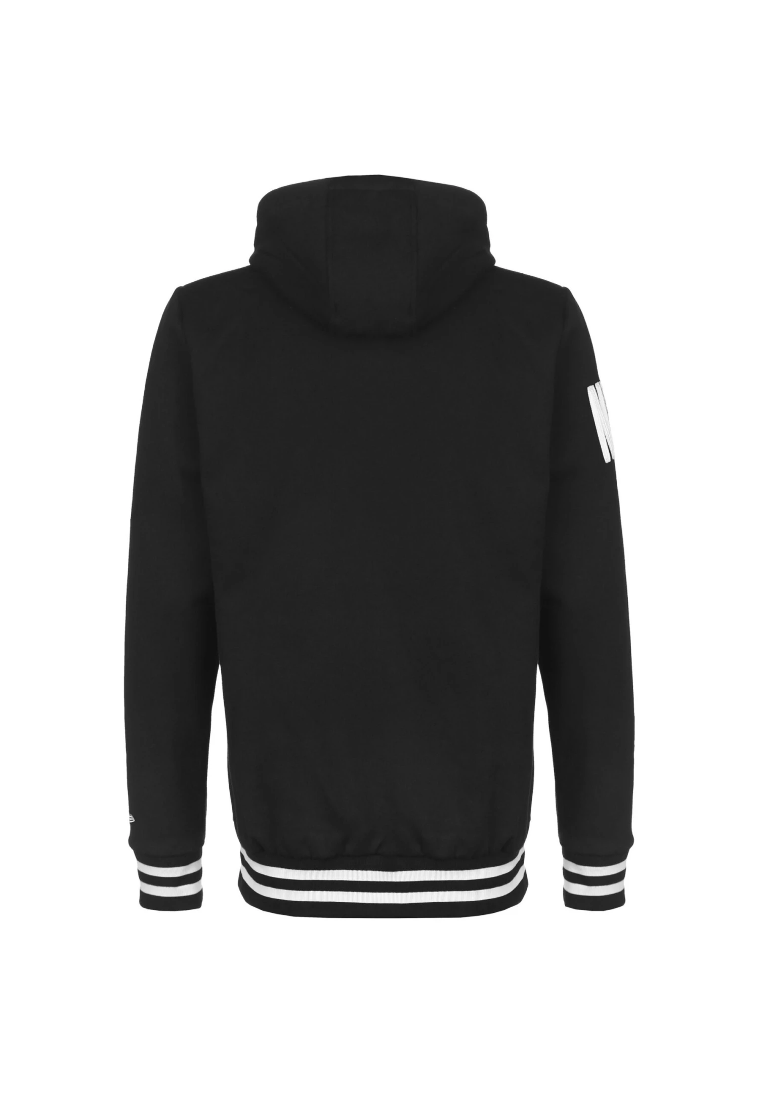 NEW ERA Nba Bold Logo Chicago Bulls- Jersey Con Capucha - Black 2 NEW ERA Nba Bold Logo Chicago Bulls- Jersey Con Capucha - Black - Imagen 2