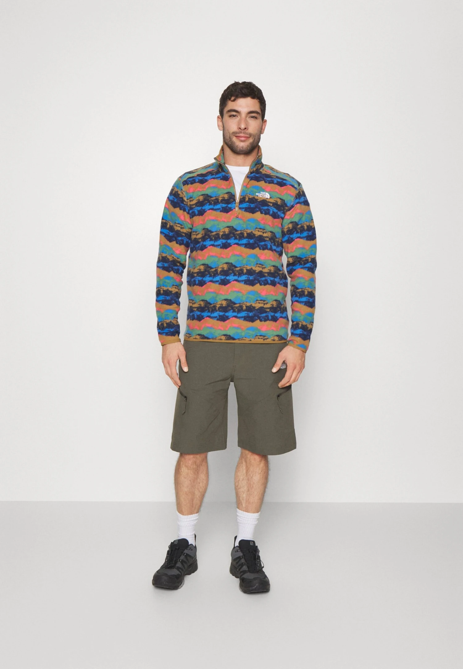 The North Face 100 Glacier 1/4 Zip - Forro Polar - Utility Brown 2 The North Face 100 Glacier 1/4 Zip - Forro Polar - Utility Brown - Imagen 2