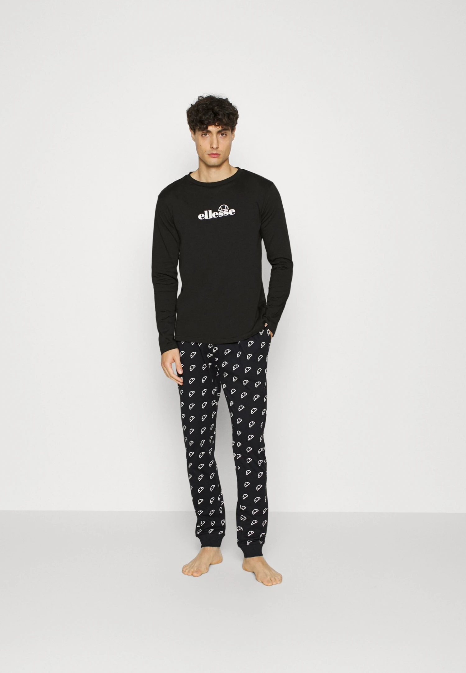 Ellesse Lassali Shirt Pant Set - Pijama - Black 2 Ellesse Lassali Shirt Pant Set - Pijama - Black - Imagen 2