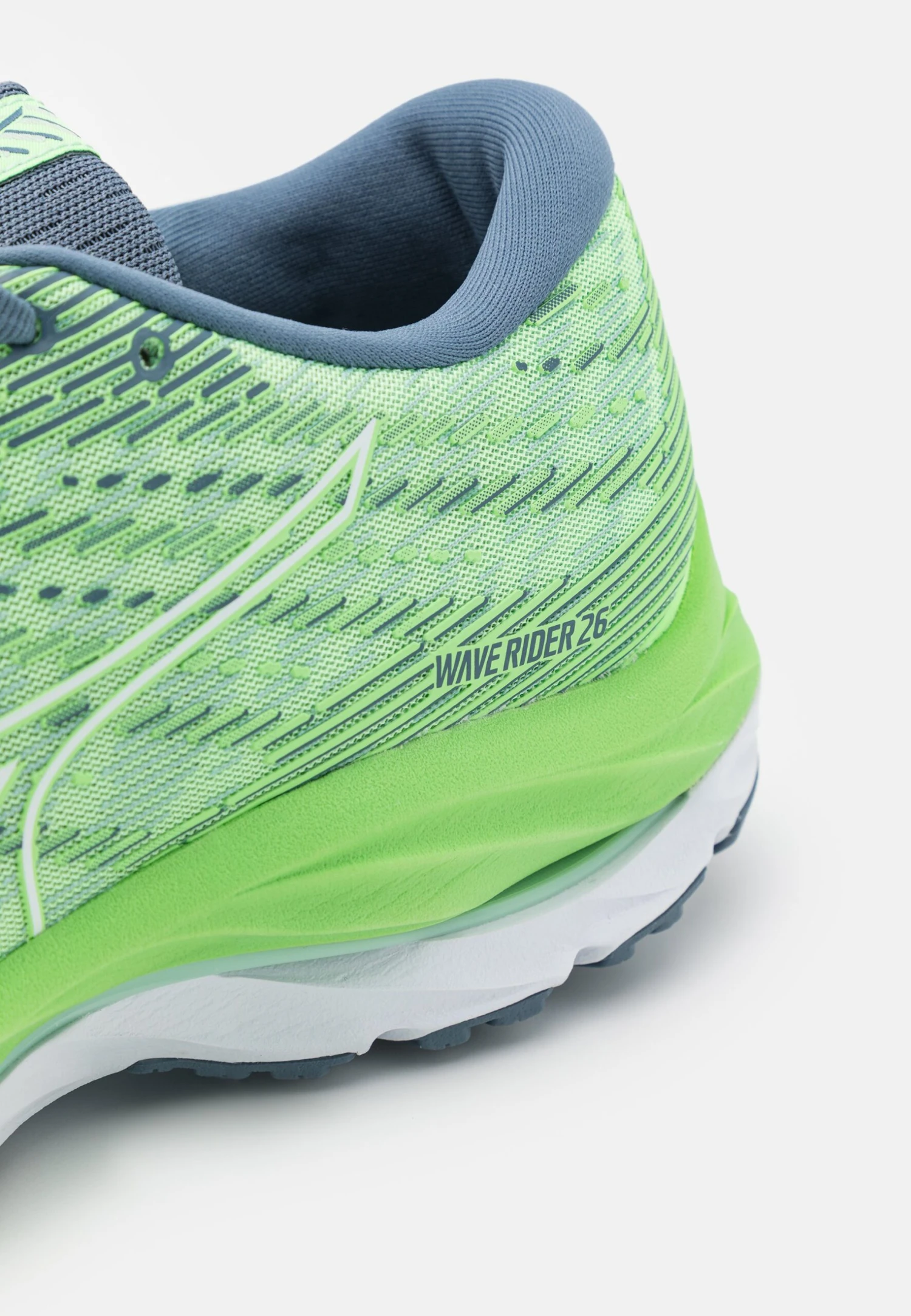 Mizuno Wave Rider 26 - Zapatillas De Running Neutras - White/China Blue 6 Mizuno Wave Rider 26 - Zapatillas De Running Neutras - White/China Blue - Imagen 6