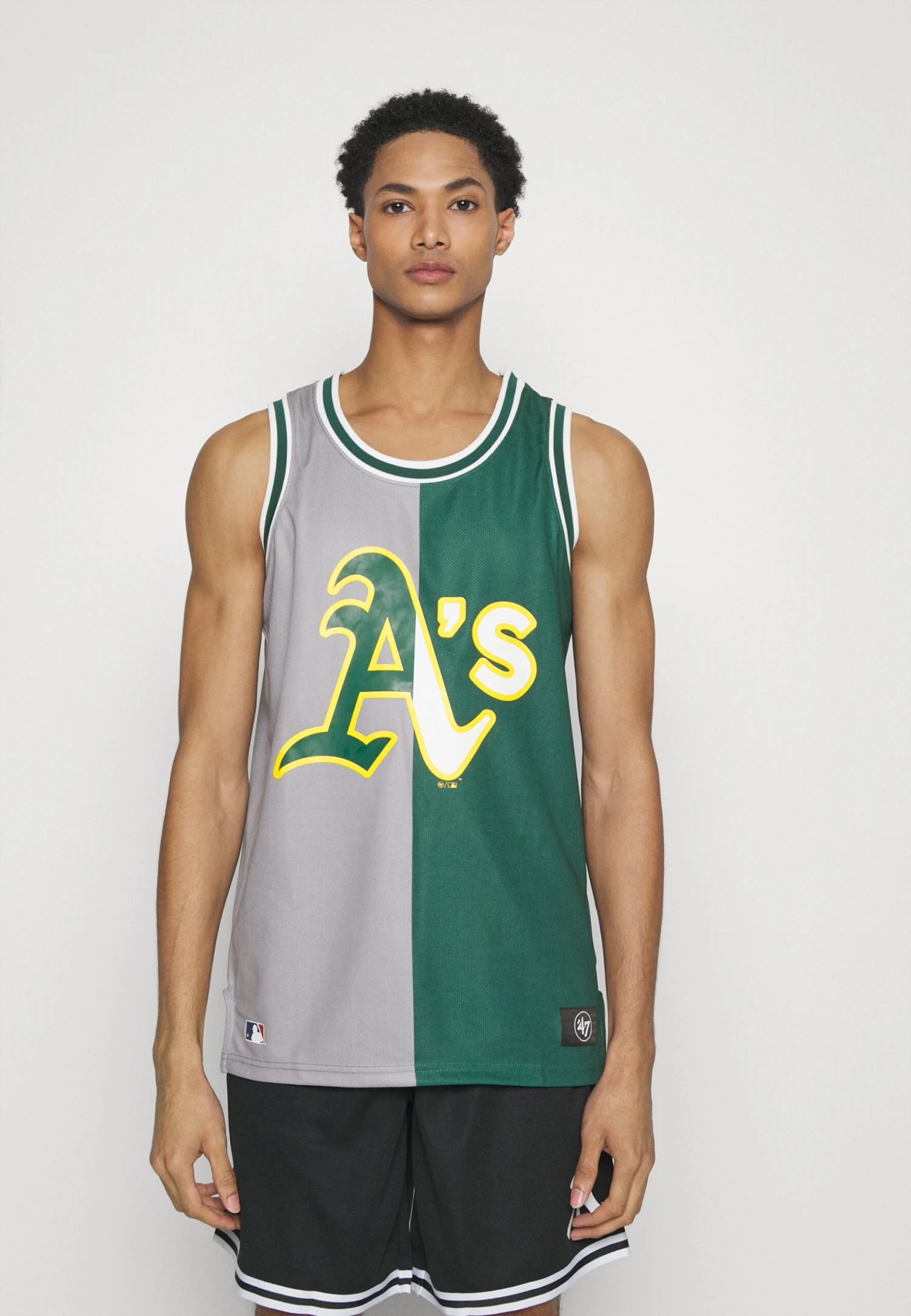 47 Oakland Core Grafton- Camiseta Estampada - Grey 1 47 Oakland Core Grafton- Camiseta Estampada - Grey