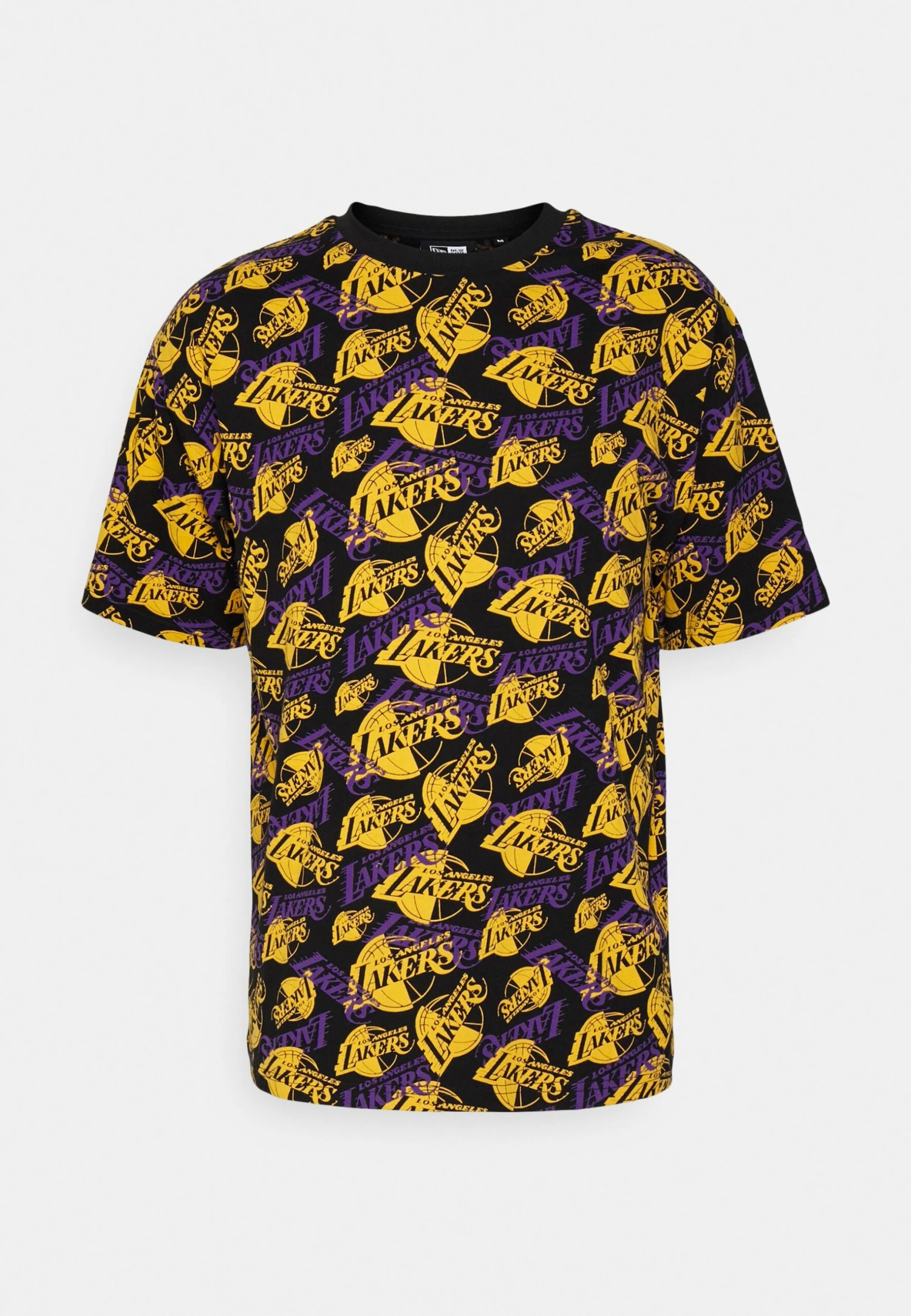NEW ERA Nba Los Angeles Lakers Team Ovrszd Tee - Camiseta Nba - Black 5 NEW ERA Nba Los Angeles Lakers Team Ovrszd Tee - Camiseta Nba - Black - Imagen 5