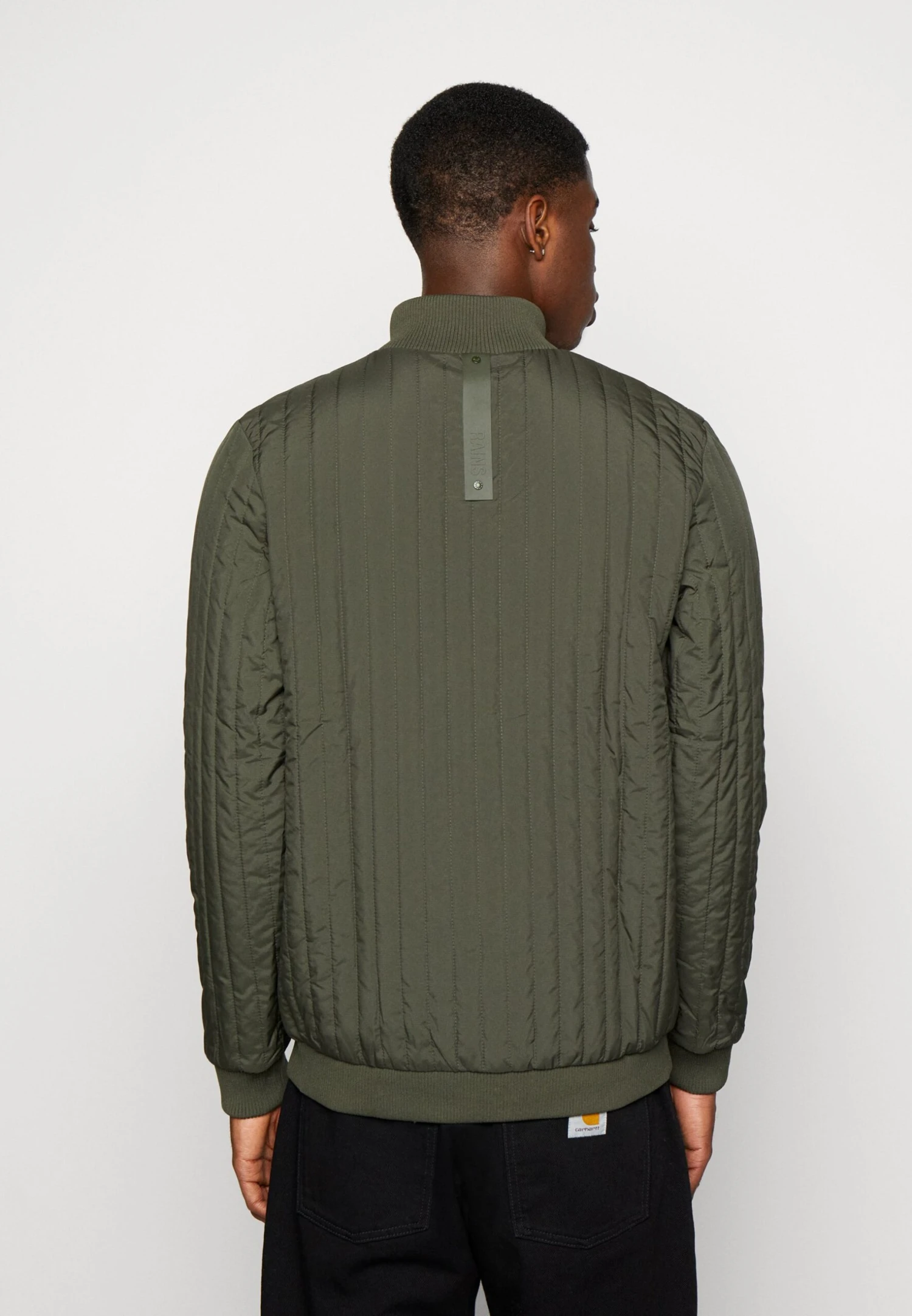 Rains Liner High Neck Jacket Unisex - Chaqueta De Entretiempo -Green 3 Rains Liner High Neck Jacket Unisex - Chaqueta De Entretiempo -Green - Imagen 3