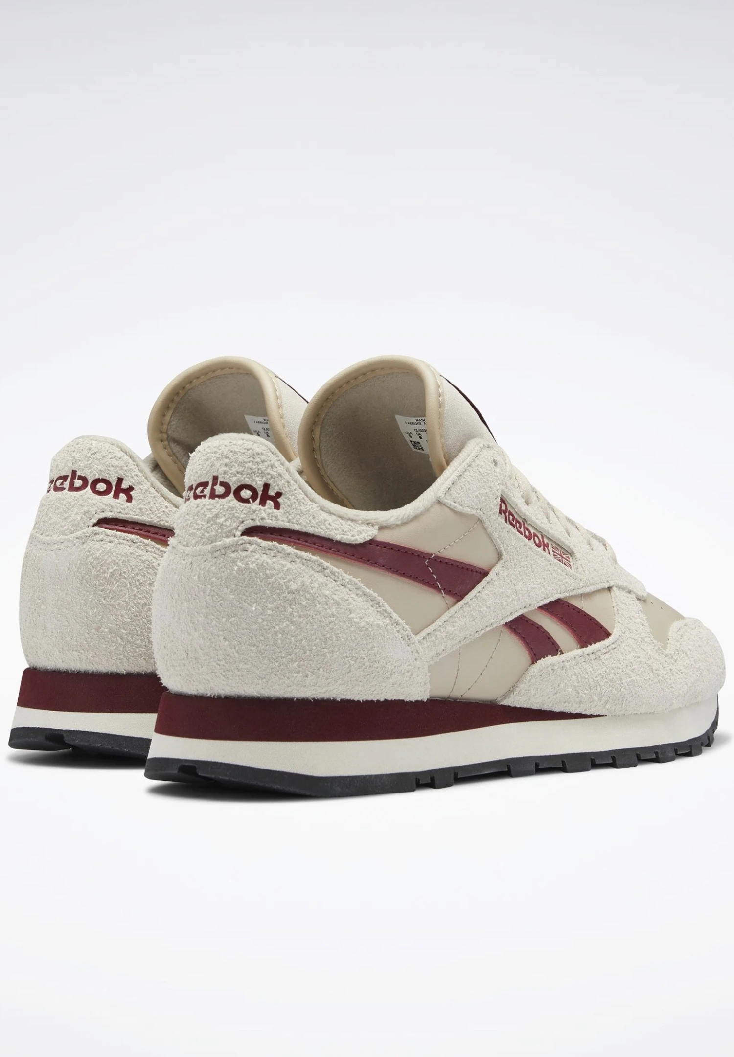 Reebok Classic Unisex - Zapatillas - Modern Beige/Alabaster/Classic Burgundy 4 Reebok Classic Unisex - Zapatillas - Modern Beige/Alabaster/Classic Burgundy - Imagen 4