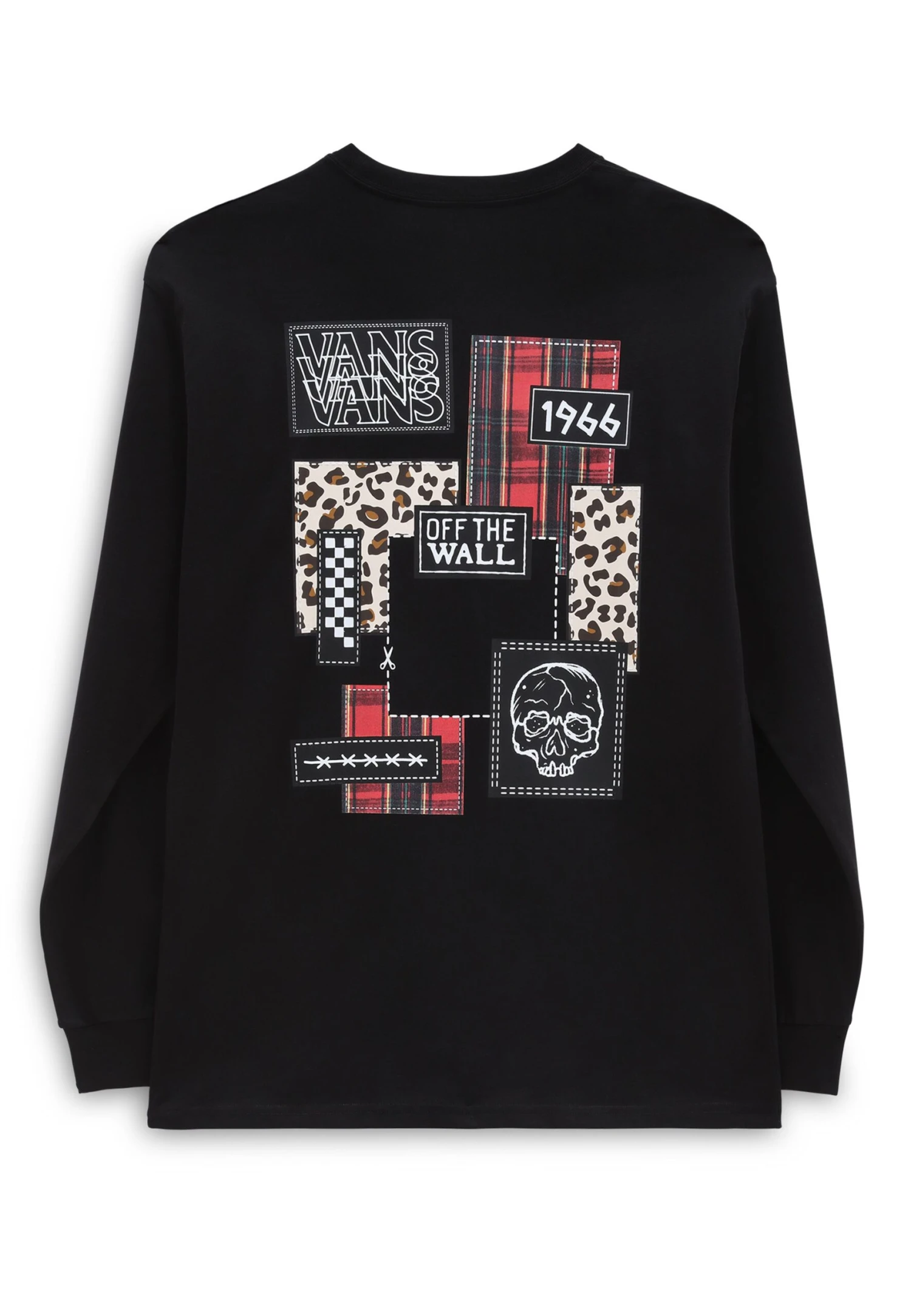 Vans Patch & Sew Ls - Camiseta De Manga Larga - Black 2 Vans Patch & Sew Ls - Camiseta De Manga Larga - Black - Imagen 2