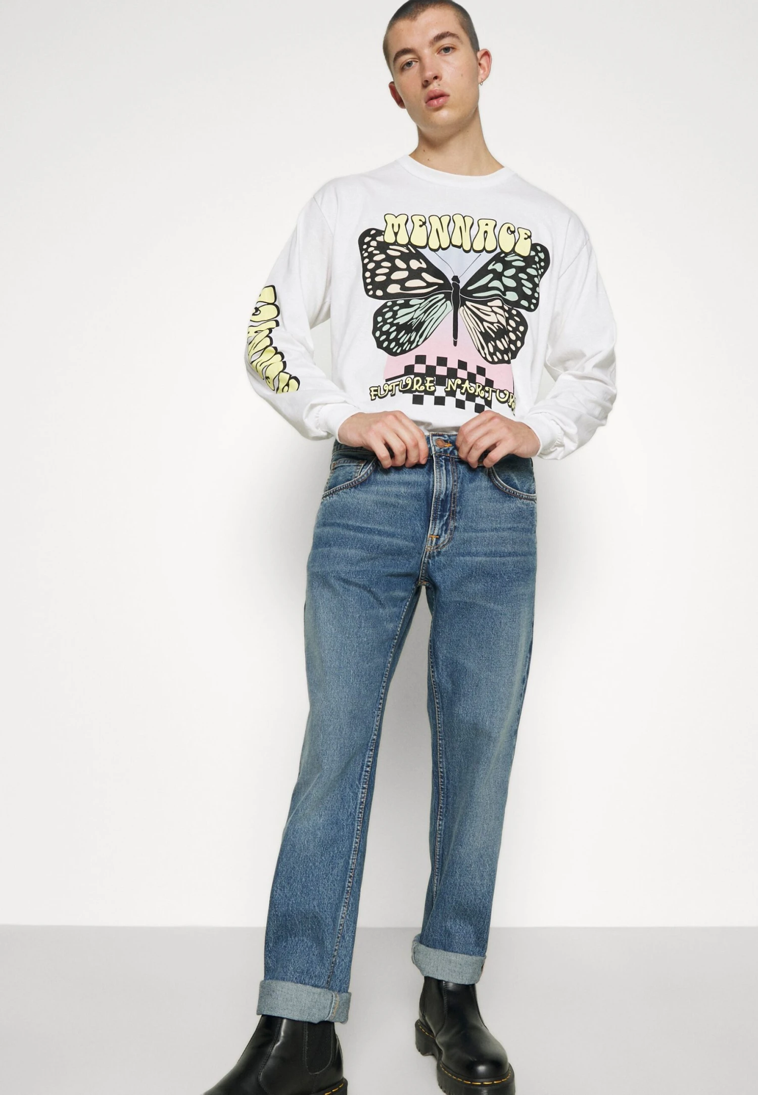 Nudie Jeans Gritty Jackson - Vaqueros Rectos - Far Out 7 Nudie Jeans Gritty Jackson - Vaqueros Rectos - Far Out - Imagen 7