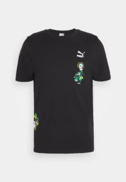 Puma Classics Super Graphic Tee - Camiseta Estampada - Black -Fuerza PUMA a9fe425243be4ad18c290cb0192d972e scaled