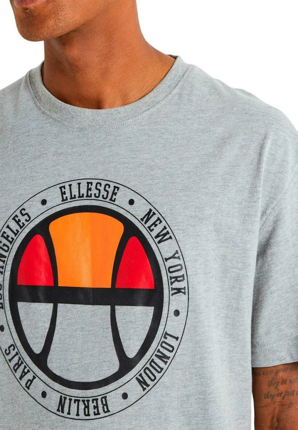 Ellesse Camiseta Estampada - Grey 3 Ellesse Camiseta Estampada - Grey - Imagen 3