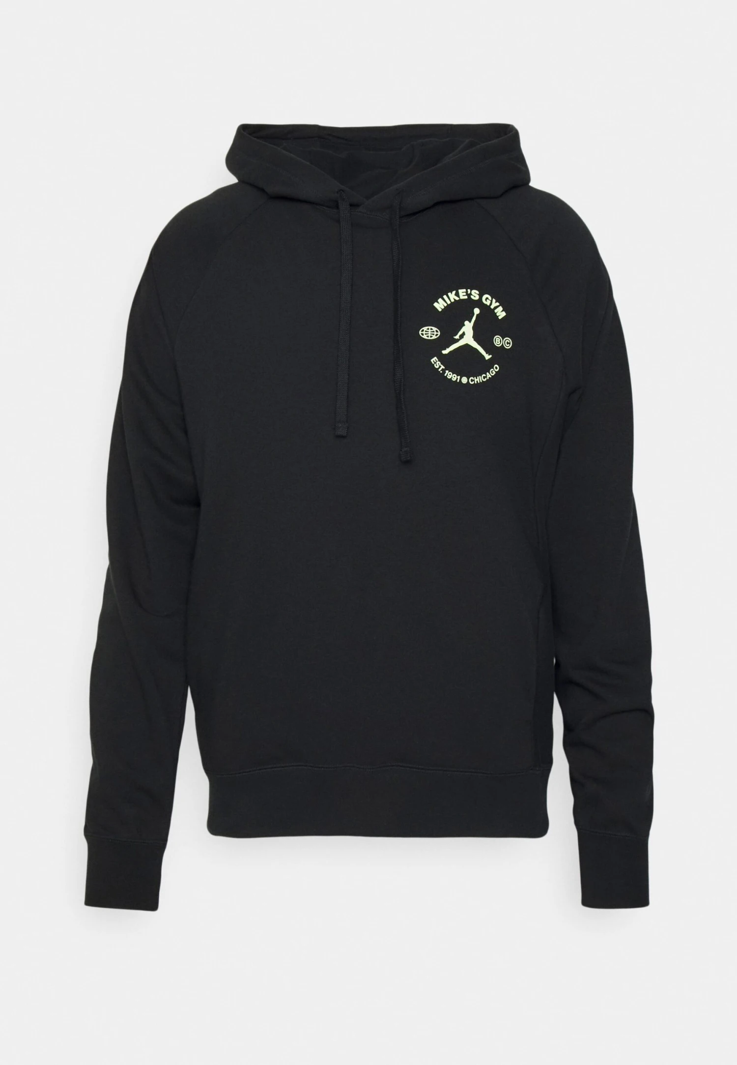 Jordan Jersey Con Capucha - Black/Liquid Lime 4 Jordan Jersey Con Capucha - Black/Liquid Lime - Imagen 4