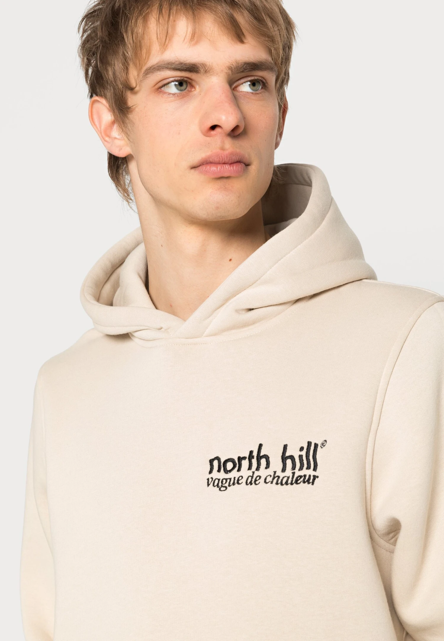 Vague De Chaleur Hoodie - Jersey Con Capucha - Beige 5 Vague De Chaleur Hoodie - Jersey Con Capucha - Beige - Imagen 5