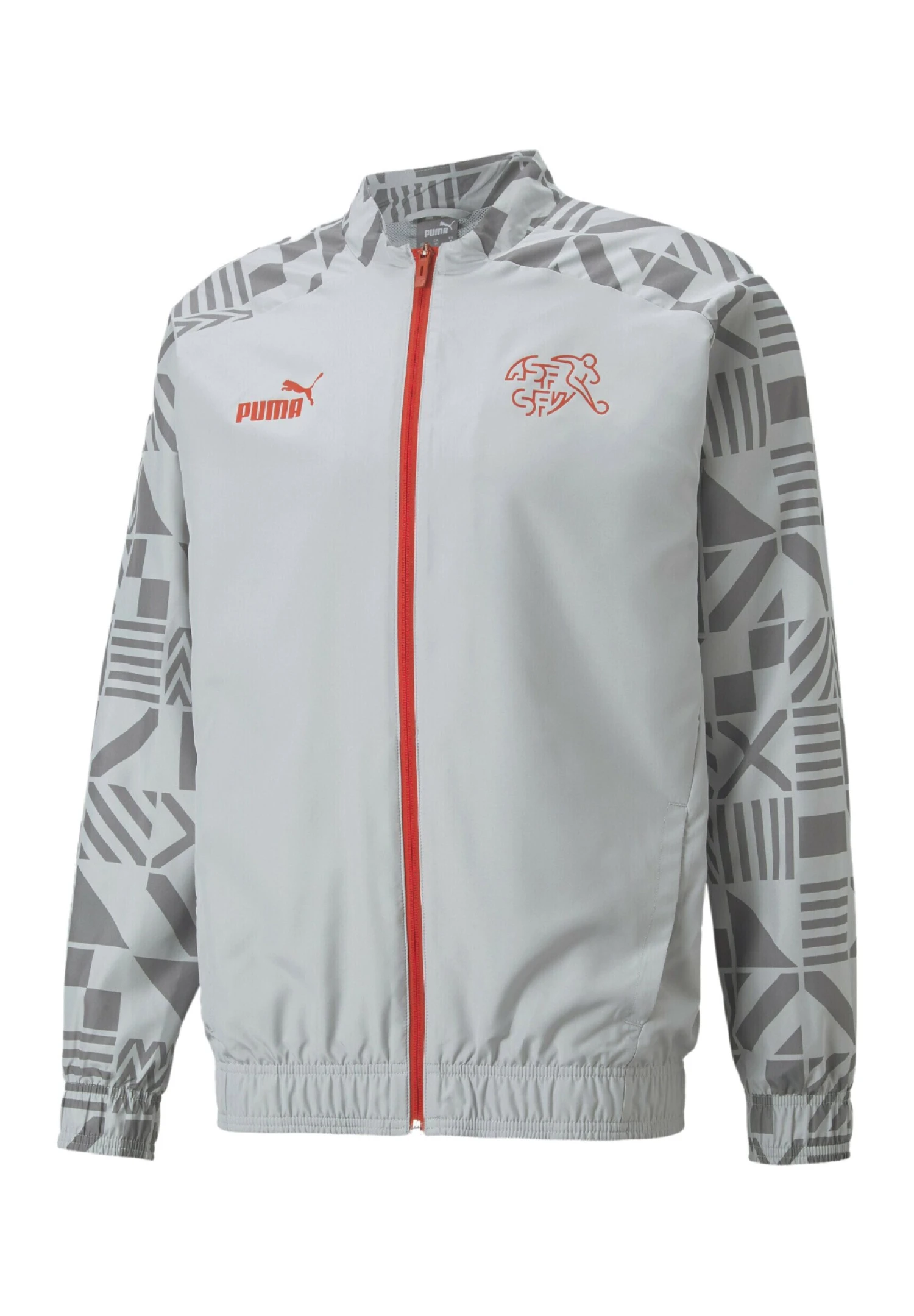 Puma Switzerland Prematch Jacket - Chaqueta De Entrenamiento - Harbor Mist-Smoked Pearl 3 Puma Switzerland Prematch Jacket - Chaqueta De Entrenamiento - Harbor Mist-Smoked Pearl - Imagen 3