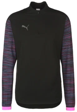 Puma Camiseta De Manga Larga -Black Luminous Pink