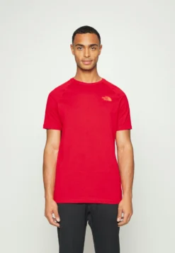 The North Face Tee - Camiseta Estampada - Horizon Red