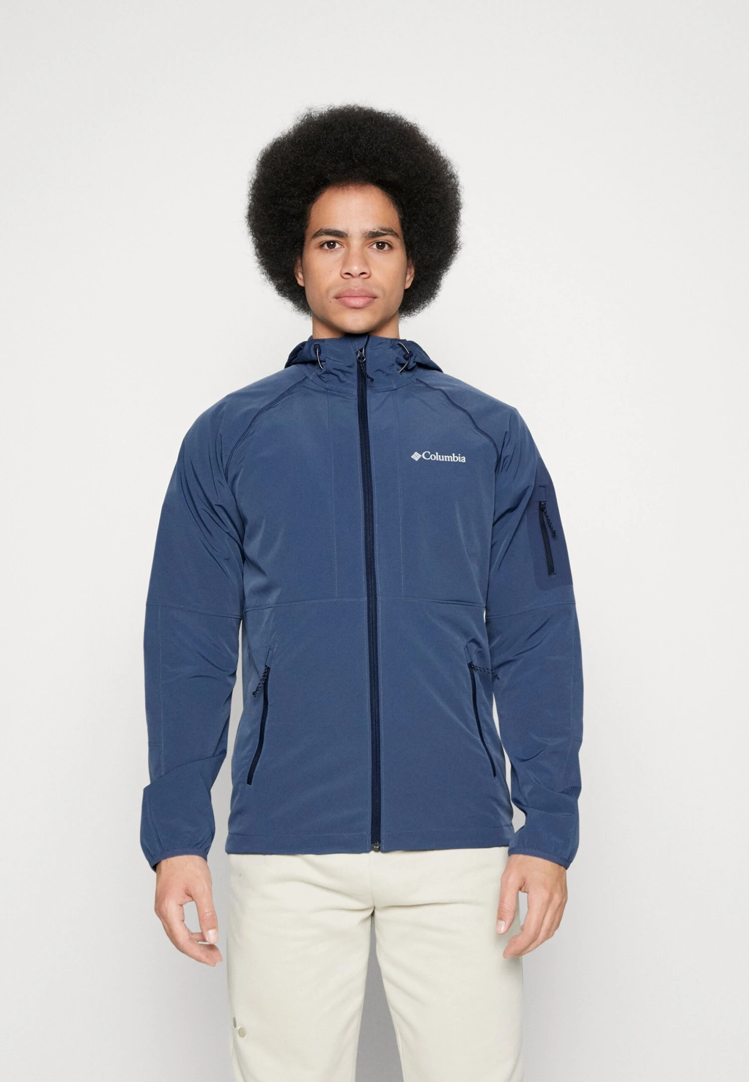 Columbia Tall Heights™ Hooded - Chaqueta Softshell - Dark Mountain 1 Columbia Tall Heights™ Hooded - Chaqueta Softshell - Dark Mountain