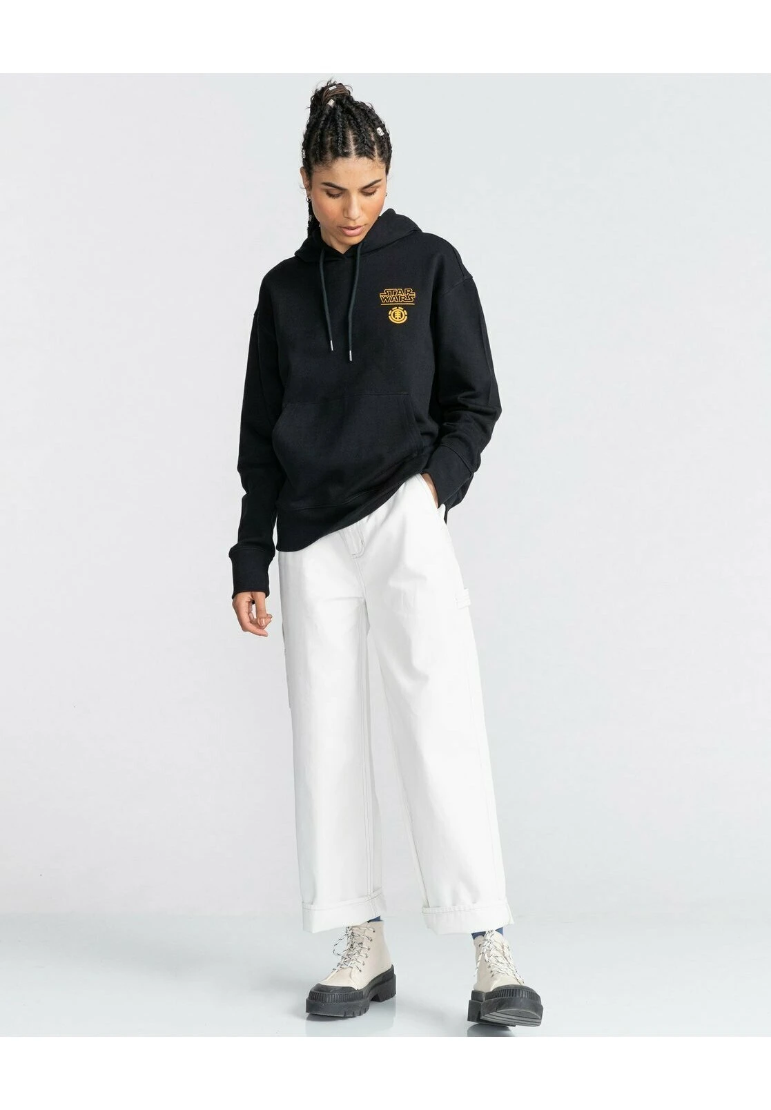 Element Star Wars XJedi- Jersey Con Capucha - Flint Black 2 Element Star Wars XJedi- Jersey Con Capucha - Flint Black - Imagen 2