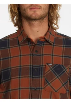 Volcom Caden Plaid Ls - Camisa - Mocha 5 Volcom Caden Plaid Ls - Camisa - Mocha -Fuerza PUMA d0ac9592b21f4009bbc35ad28f188e8f