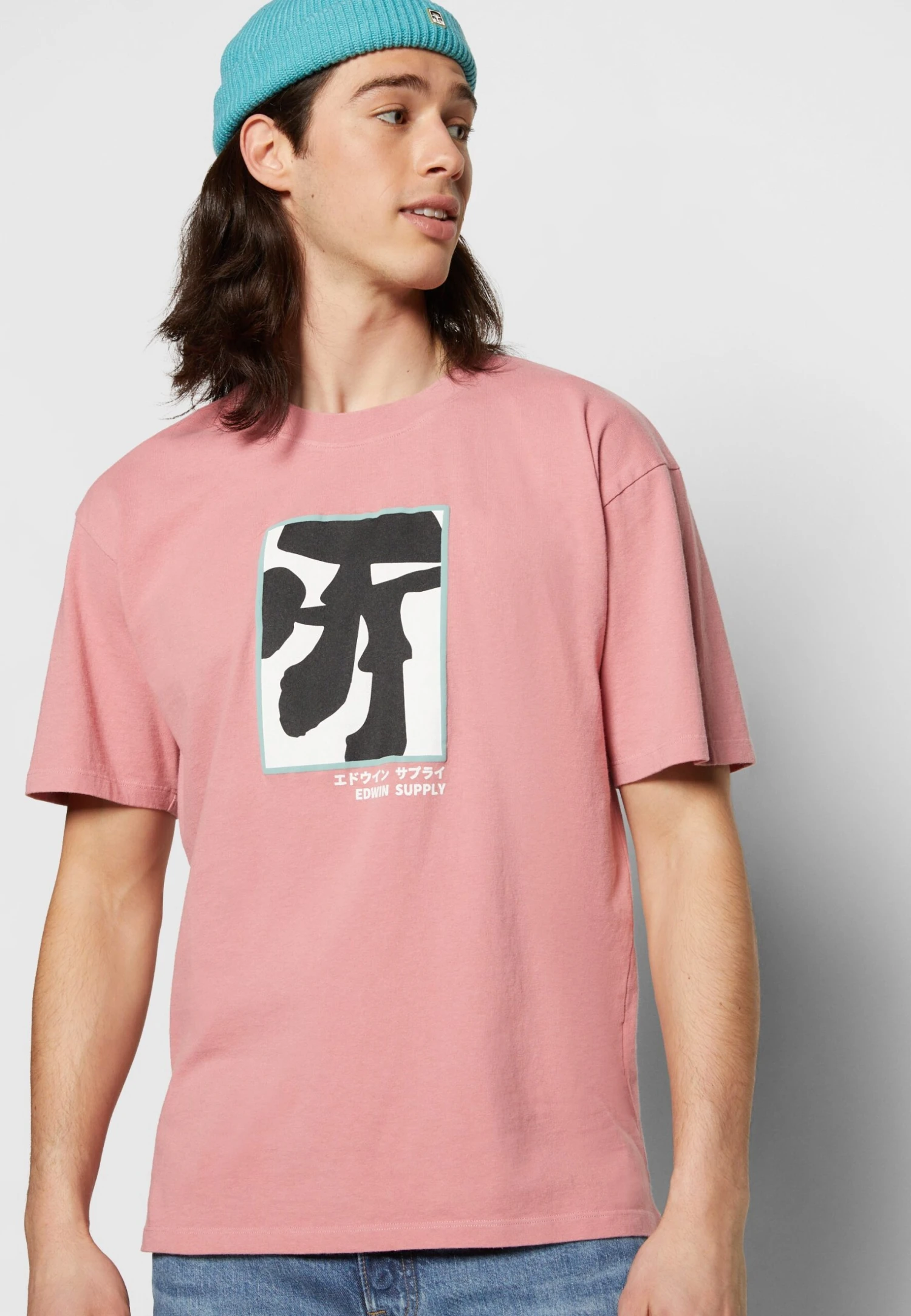 Edwin Shrooms Unisex - Camiseta Estampada - Dusty Rose 5 Edwin Shrooms Unisex - Camiseta Estampada - Dusty Rose - Imagen 5