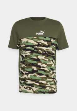 Puma Ess Block Camo Tee - Camiseta Deportiva - Green Moss 9 Puma Ess Block Camo Tee - Camiseta Deportiva - Green Moss -Fuerza PUMA d8567b2be4a340049ad1624bc4ede9a1 scaled