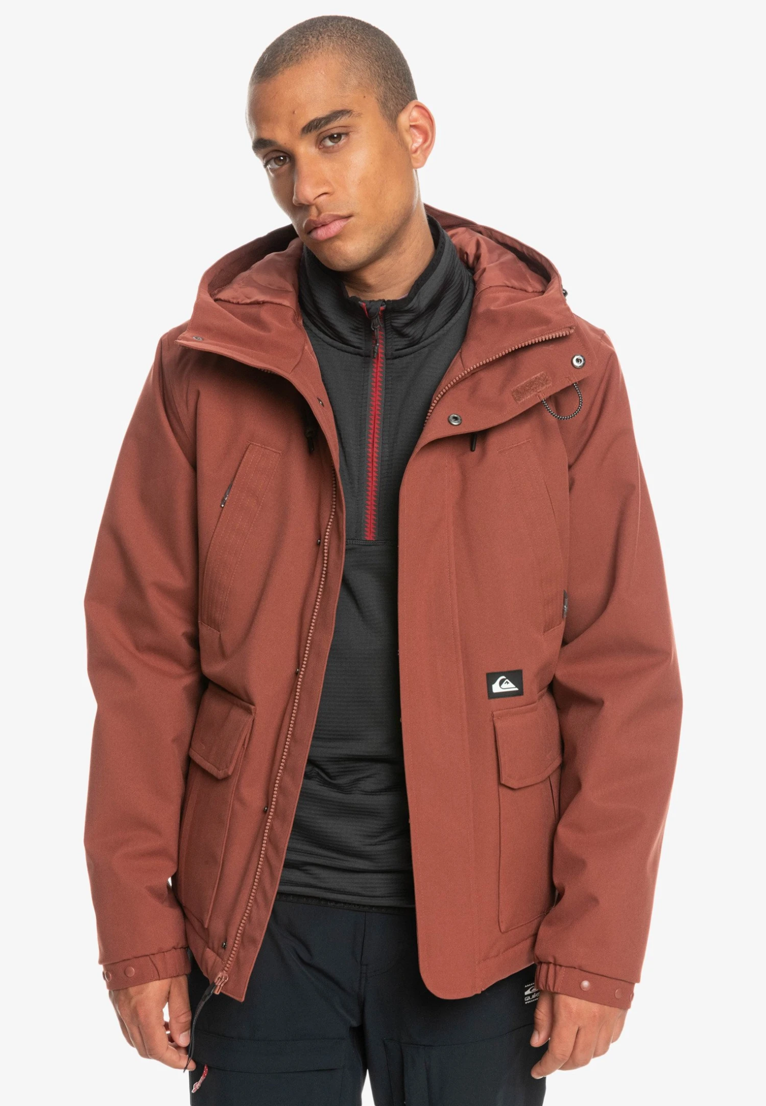 Quiksilver Chaqueta Softshell - Mahogany 4 Quiksilver Chaqueta Softshell - Mahogany - Imagen 4