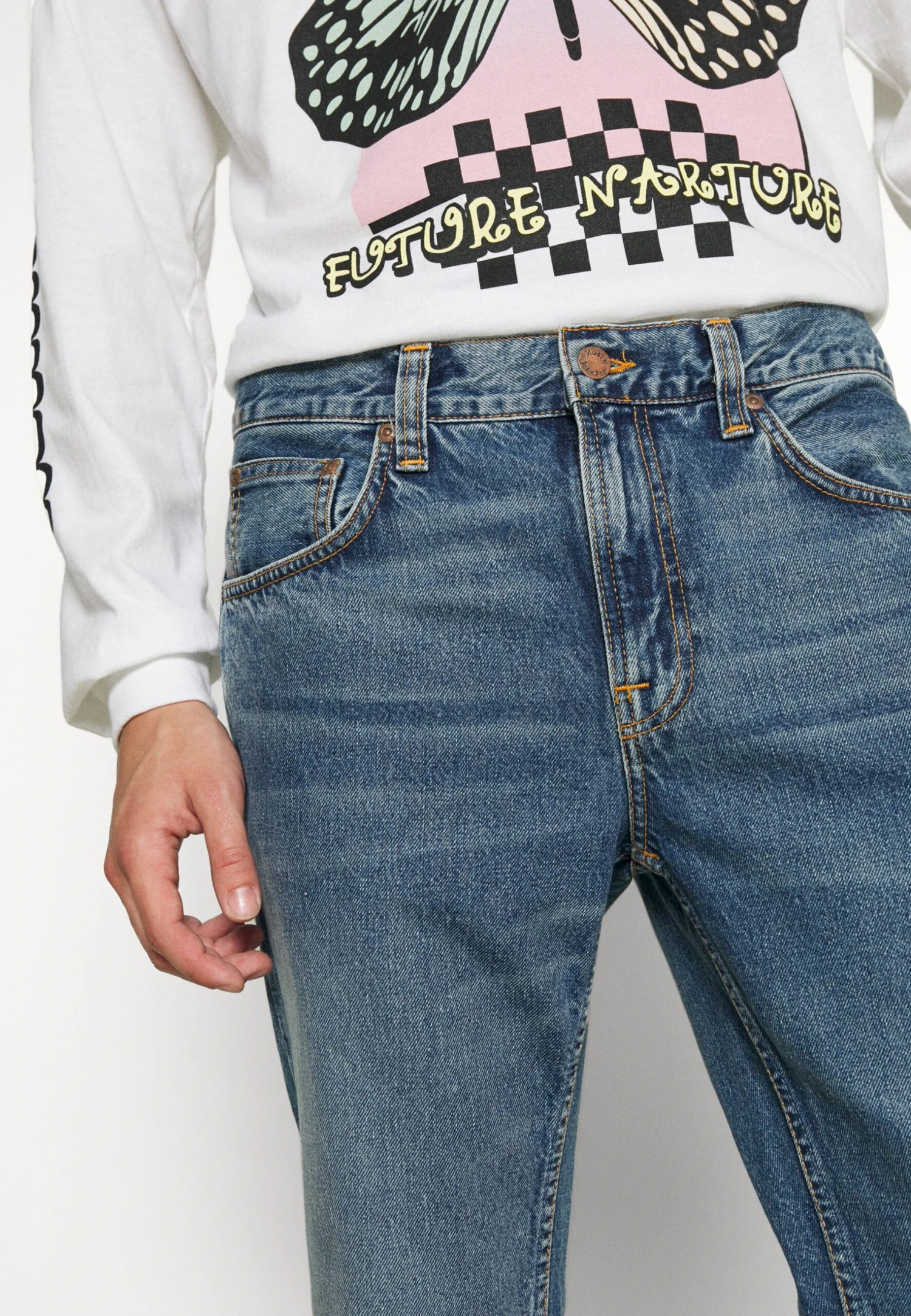 Nudie Jeans Gritty Jackson - Vaqueros Rectos - Far Out 6 Nudie Jeans Gritty Jackson - Vaqueros Rectos - Far Out - Imagen 6