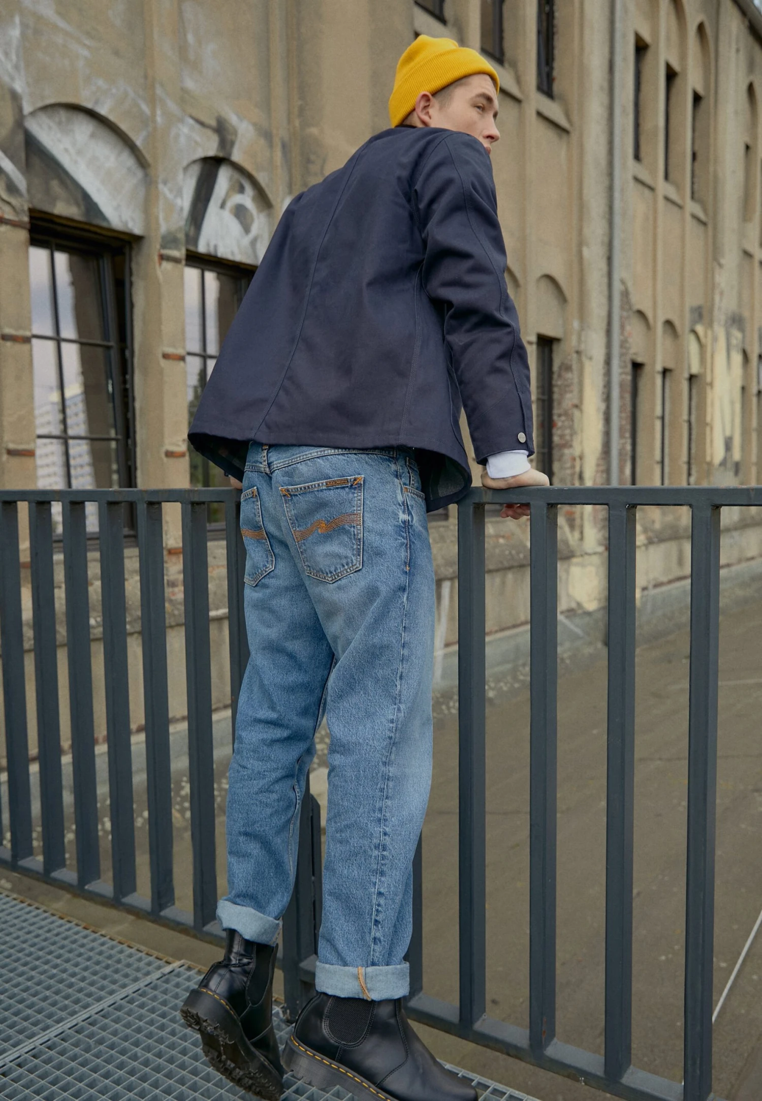 Nudie Jeans Gritty Jackson - Vaqueros Rectos - Far Out 2 Nudie Jeans Gritty Jackson - Vaqueros Rectos - Far Out - Imagen 2