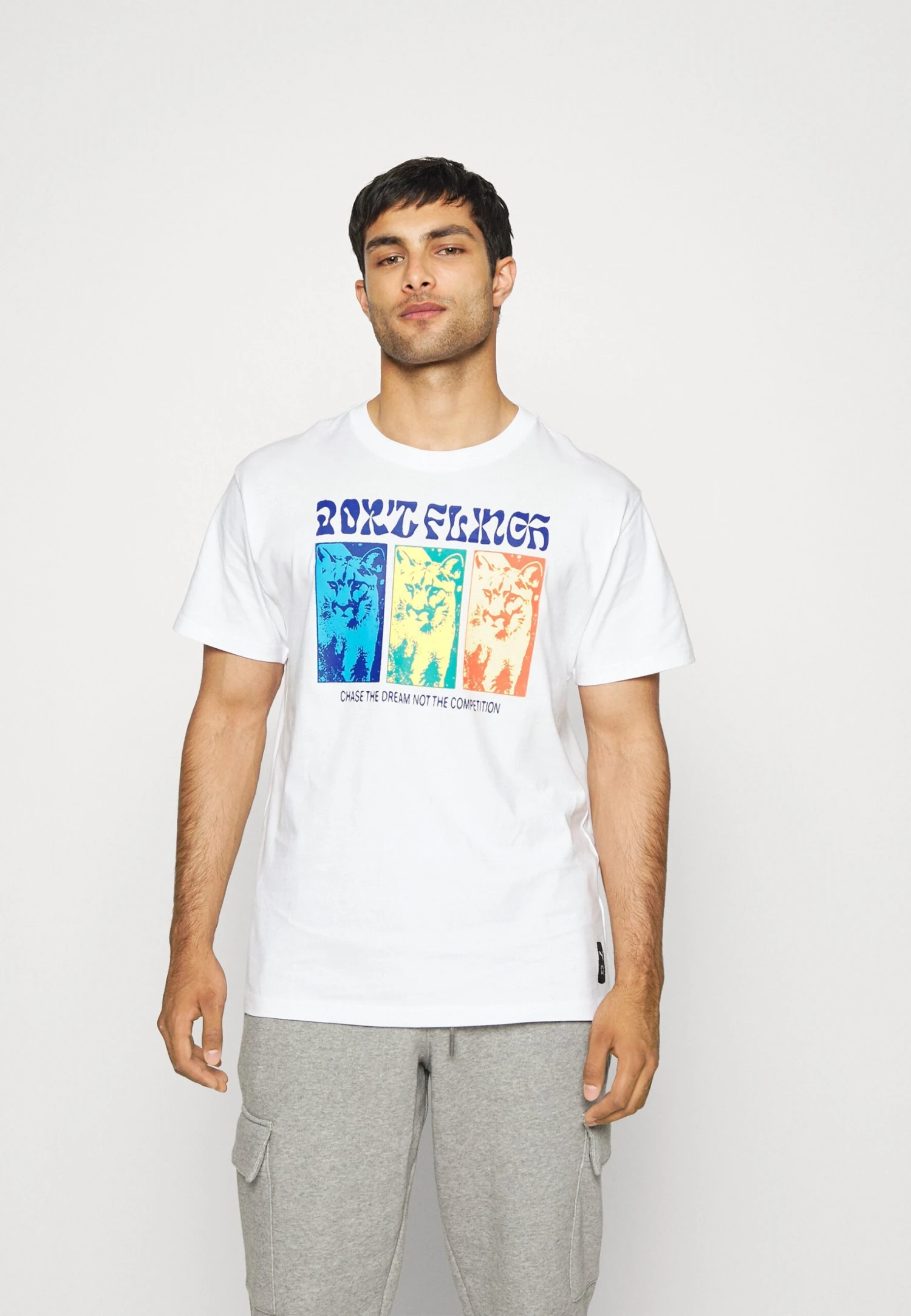 Puma Rebound Tee- Camiseta Estampada -White 1 Puma Rebound Tee- Camiseta Estampada -White