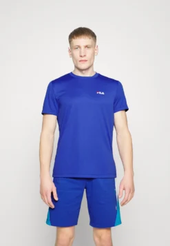 Fila Logo Small - Camiseta Deportiva - Dazzling Blue