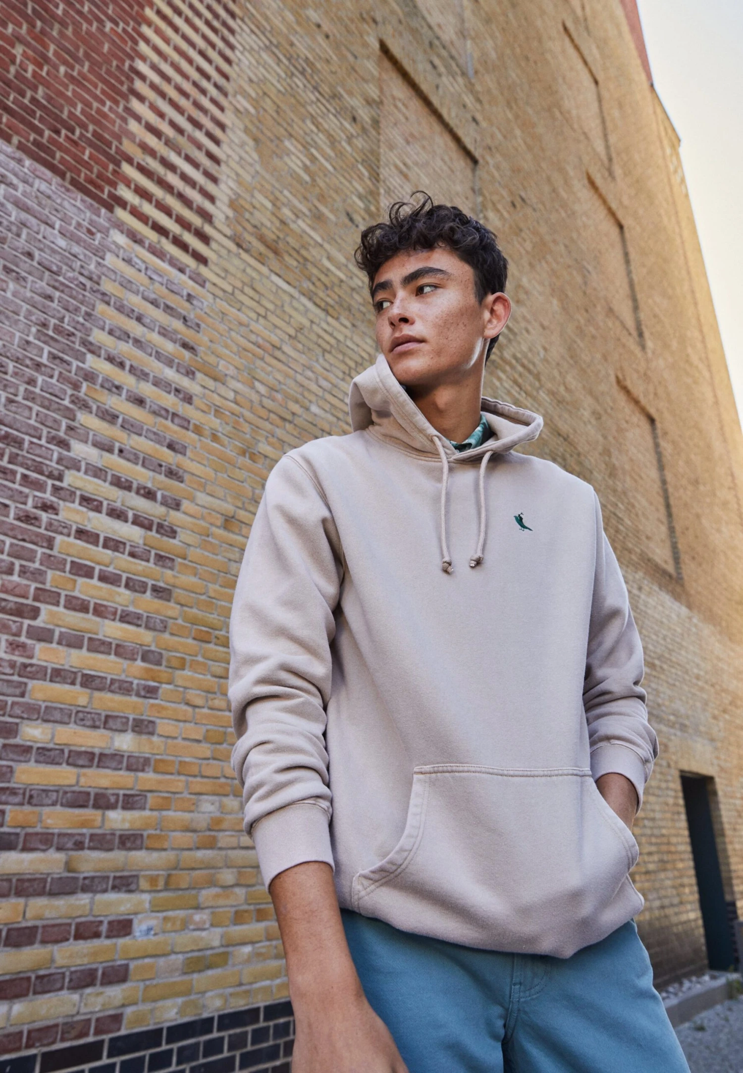 Cleptomanicx Gullrider Wash - Jersey Con Capucha - Sand 3 Cleptomanicx Gullrider Wash - Jersey Con Capucha - Sand - Imagen 3